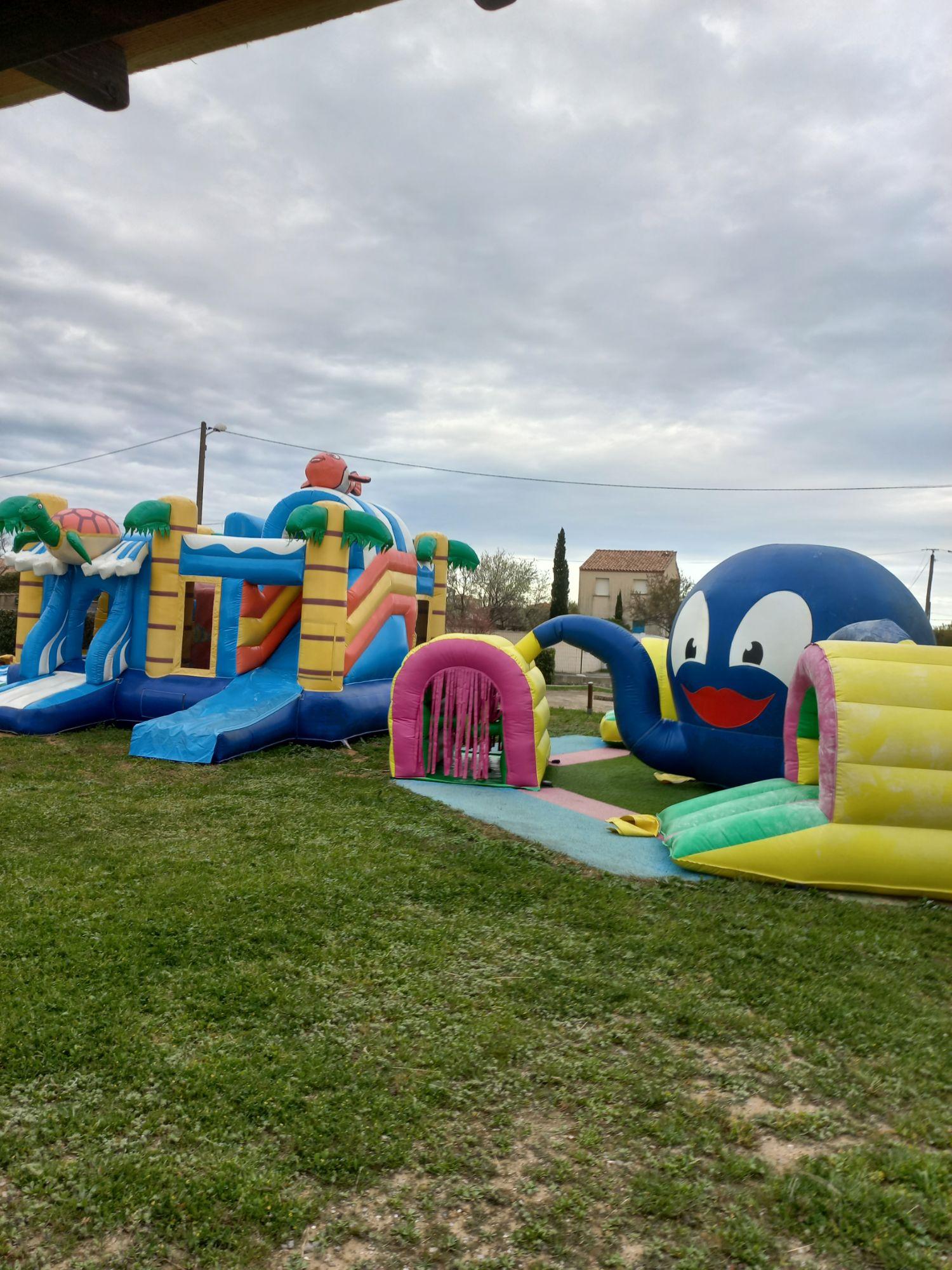 Jeux gonflables pour enfants
